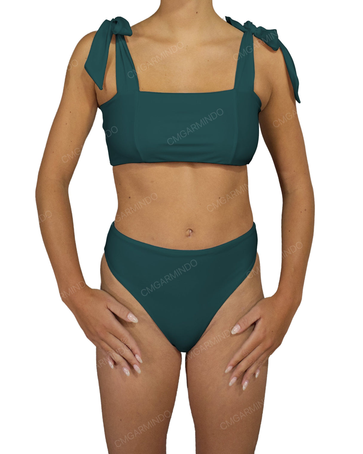 High Waist High Cut Bottom