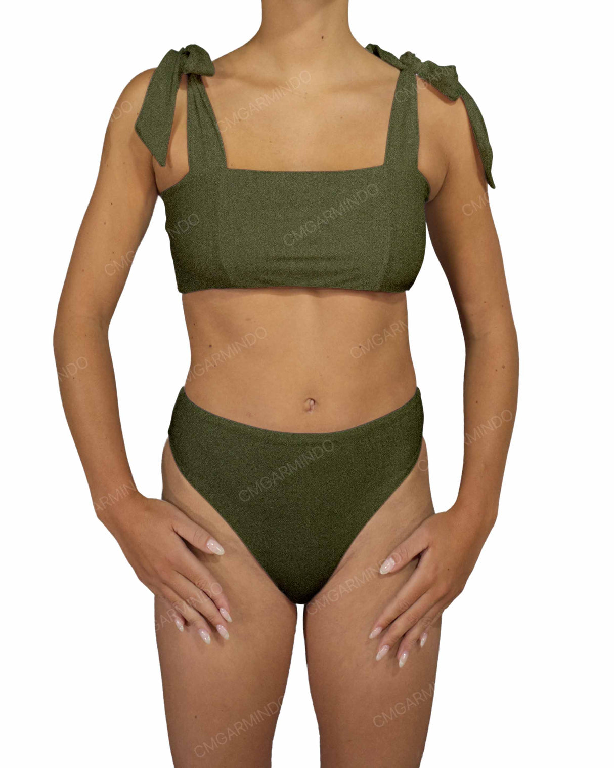 High Waist High Cut Bottom