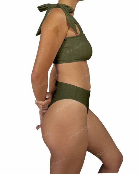 High Waist High Cut Bottom
