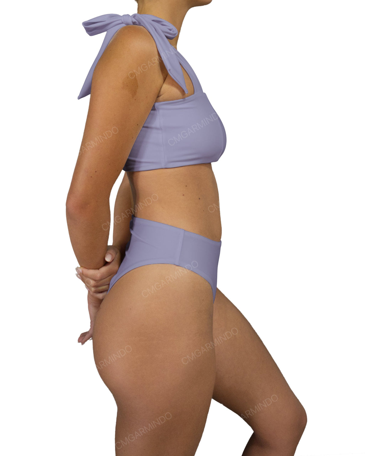 High Waist High Cut Bottom