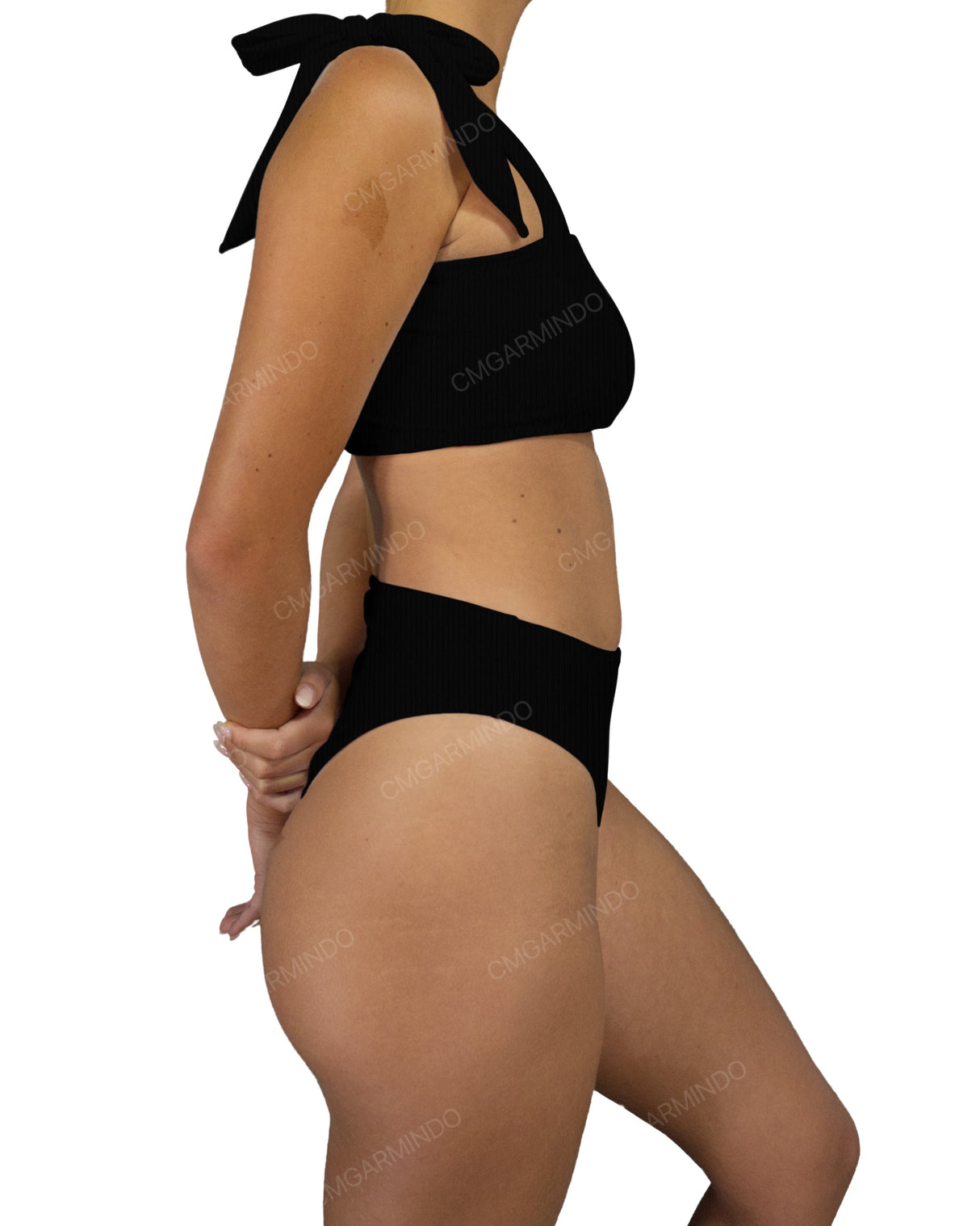High Waist High Cut Bottom