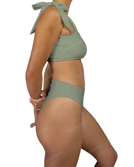 High Waist High Cut Bottom