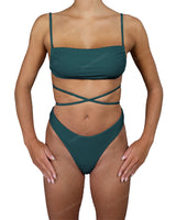 Scrunched Back High Waist Bottom