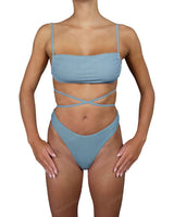 Scrunched Back High Waist Bottom