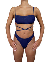 Scrunched Back High Waist Bottom