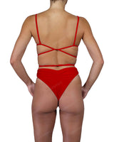 Scrunched Back High Waist Bottom