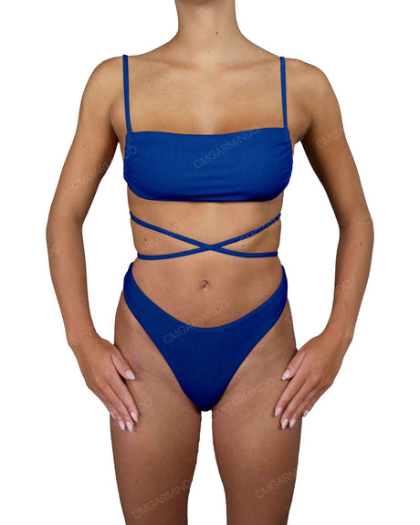 Scrunched Back High Waist Bottom