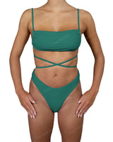 Scrunched Back High Waist Bottom