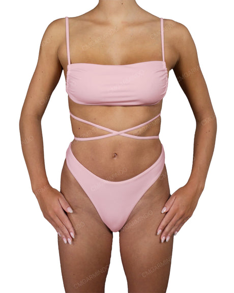 Scrunched Back High Waist Bottom