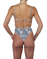 Scrunched Back High Waist Bottom