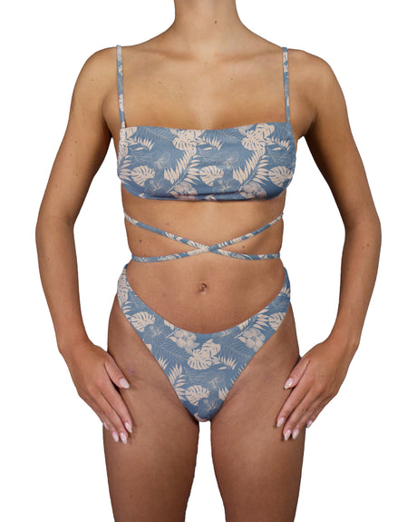Scrunched Back High Waist Bottom
