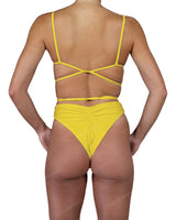 Scrunched Back High Waist Bottom