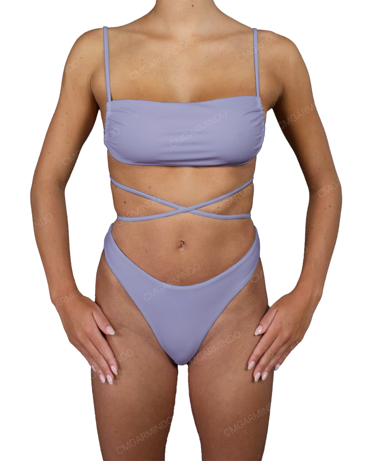 Scrunched Back High Waist Bottom