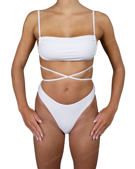 Scrunched Back High Waist Bottom