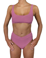 V-Wrap High Waist Bottom