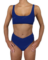 V-Wrap High Waist Bottom