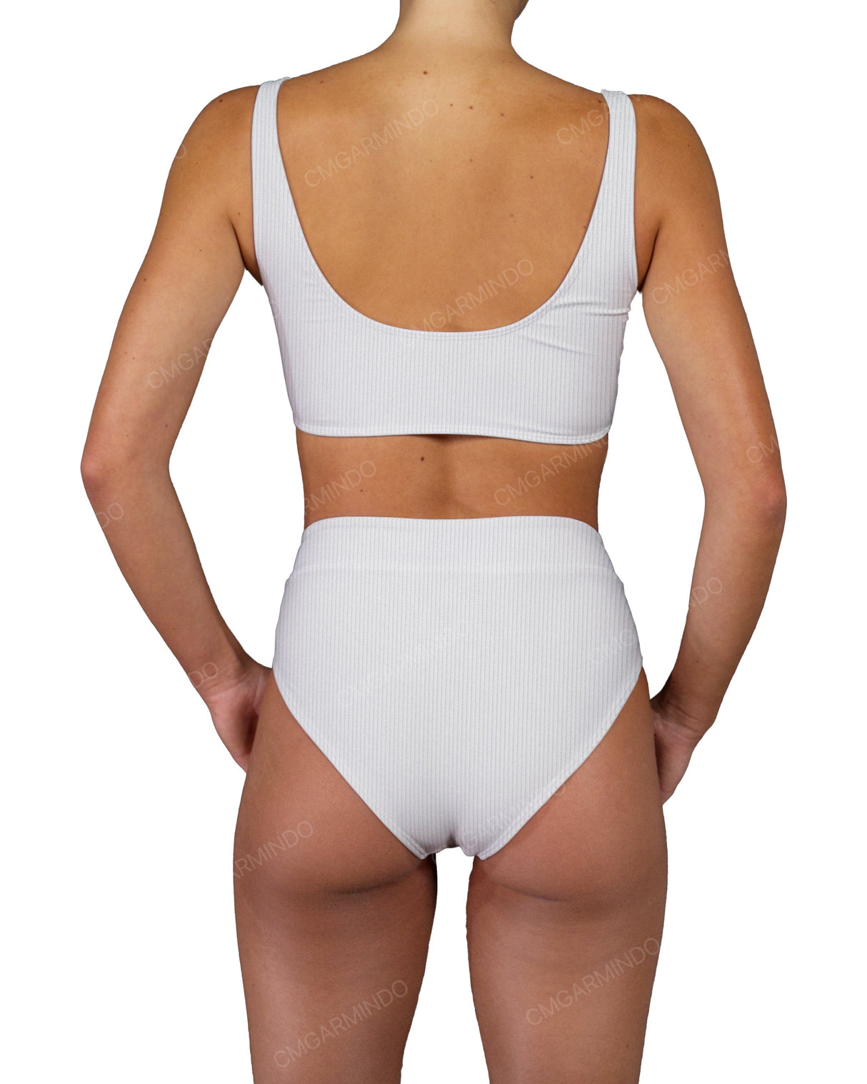 V-Wrap High Waist Bottom