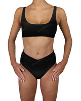 V-Wrap High Waist Bottom