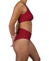 V-Wrap High Waist Bottom