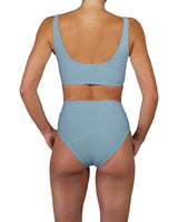 V-Wrap High Waist Bottom