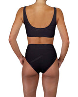 V-Wrap High Waist Bottom