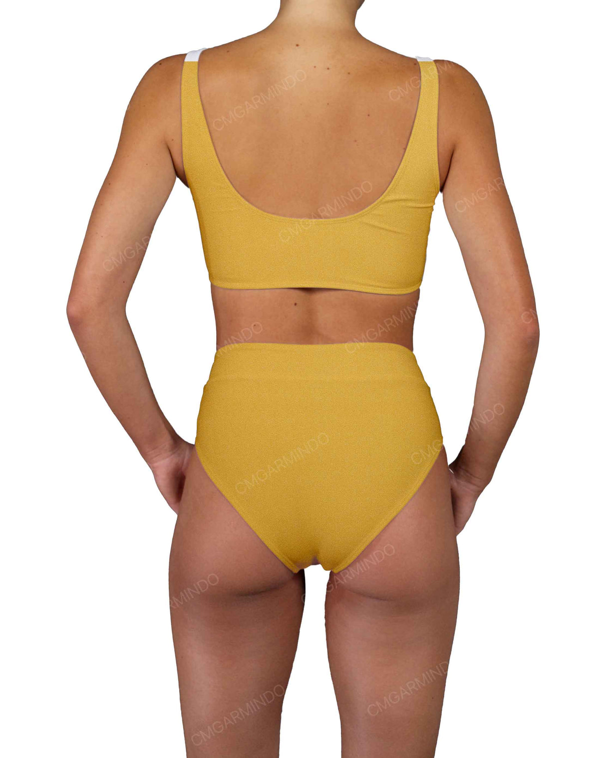 V-Wrap High Waist Bottom