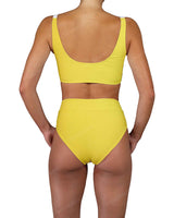 V-Wrap High Waist Bottom