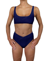 V-Wrap High Waist Bottom
