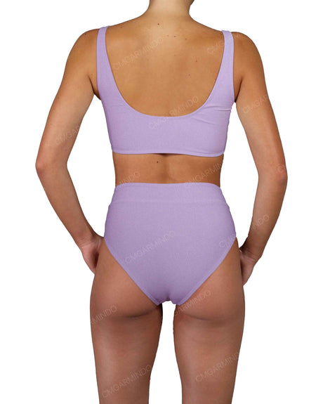 V-Wrap High Waist Bottom