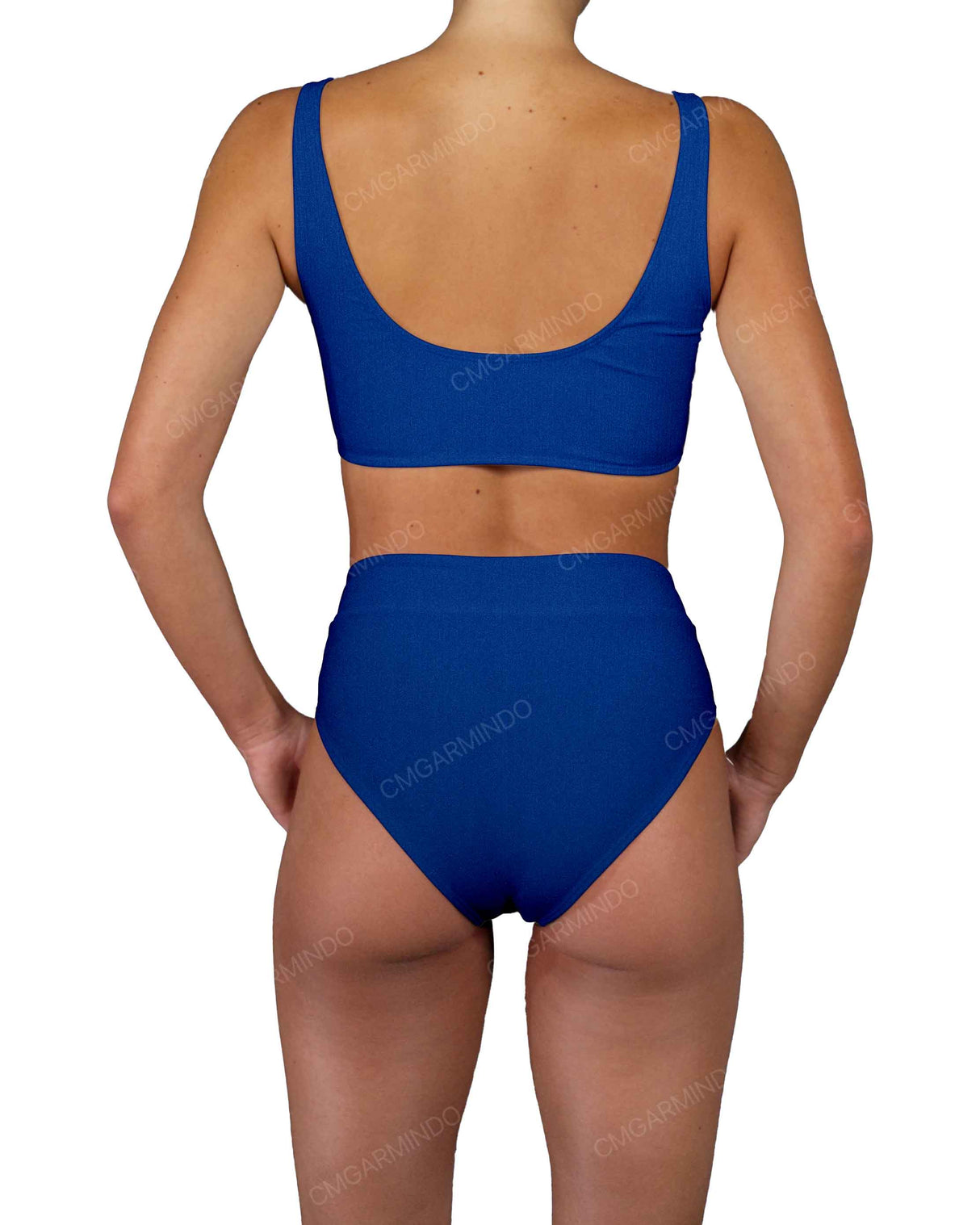 V-Wrap High Waist Bottom
