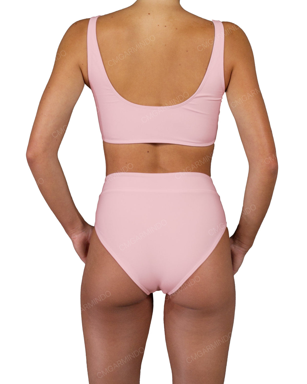 V-Wrap High Waist Bottom