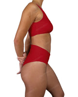 V-Wrap High Waist Bottom