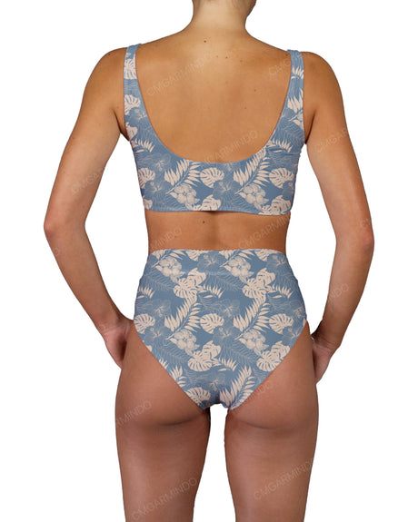 V-Wrap High Waist Bottom