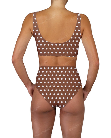 V-Wrap High Waist Bottom