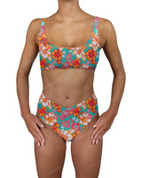 V-Wrap High Waist Bottom