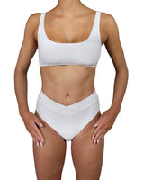 V-Wrap High Waist Bottom
