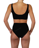 V-Wrap High Waist Bottom