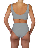 V-Wrap High Waist Bottom