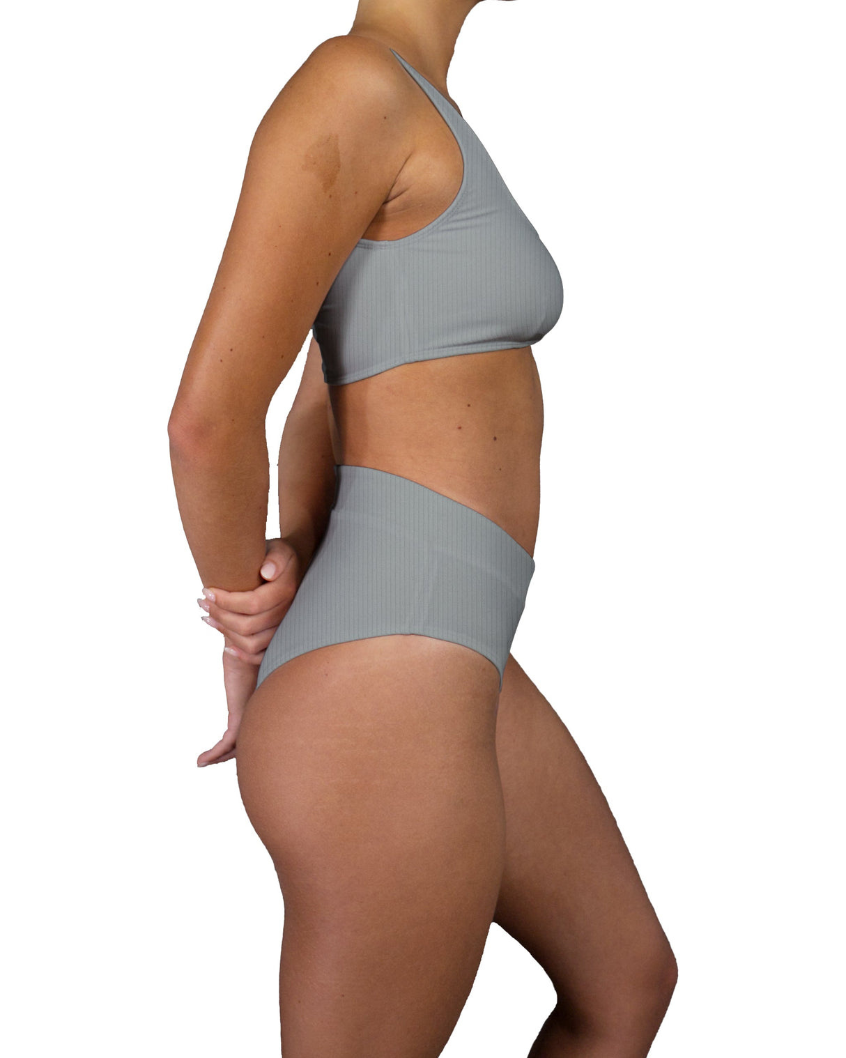 V-Wrap High Waist Bottom