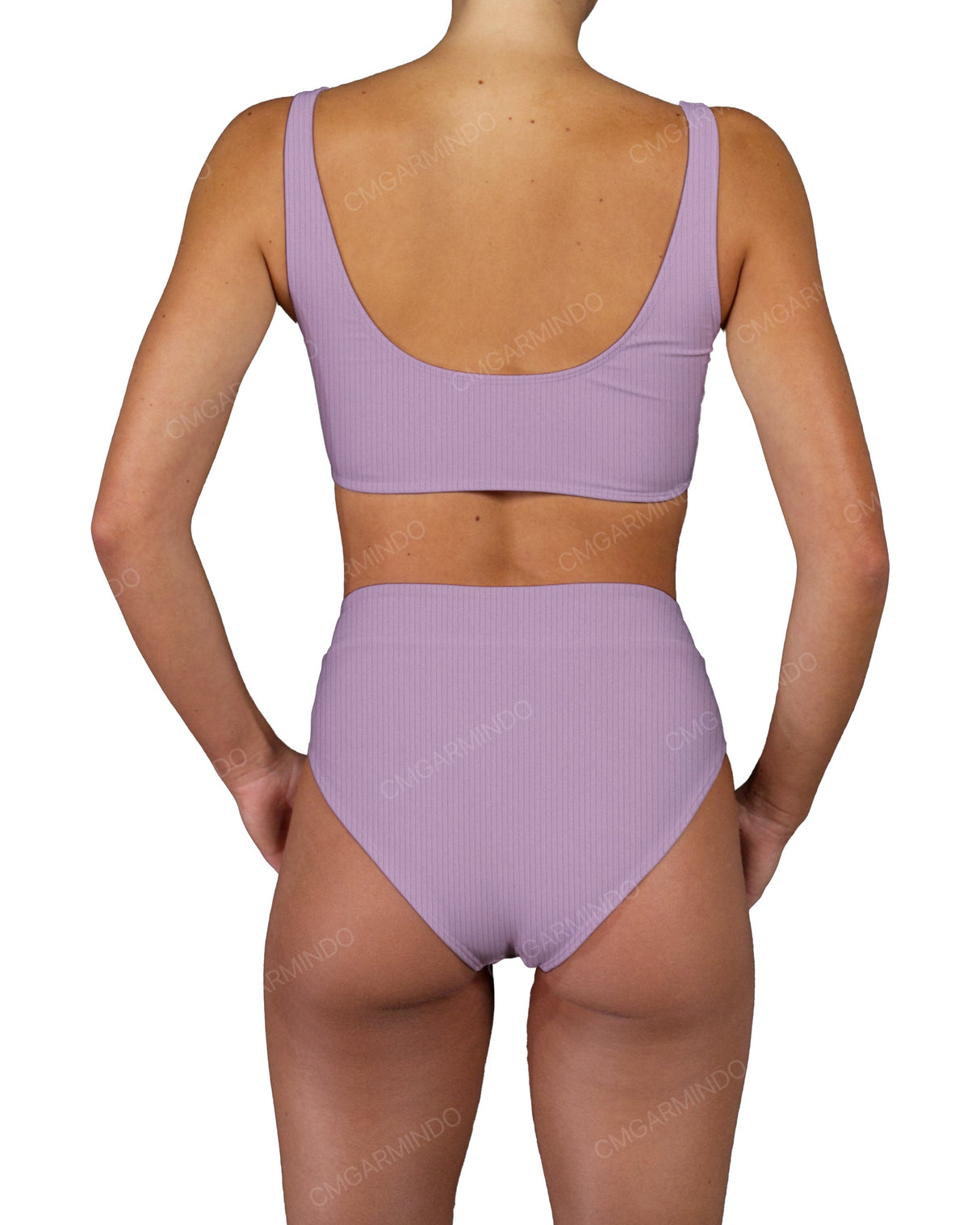 V-Wrap High Waist Bottom