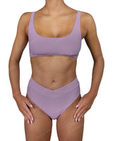 V-Wrap High Waist Bottom