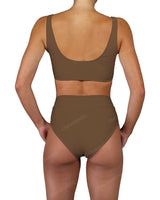 V-Wrap High Waist Bottom