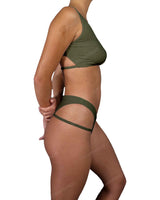 Hip Strap High Waist Bottom