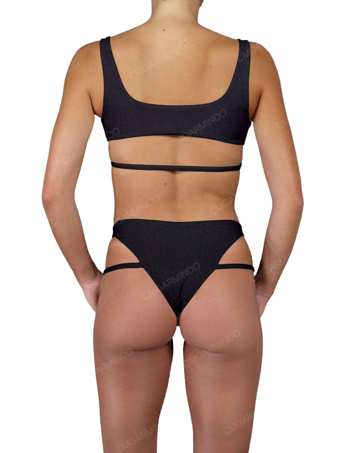 Hip Strap High Waist Bottom