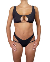 Hip Strap High Waist Bottom