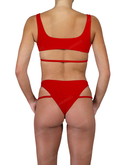 Hip Strap High Waist Bottom