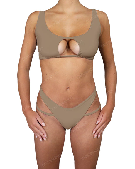 Hip Strap High Waist Bottom