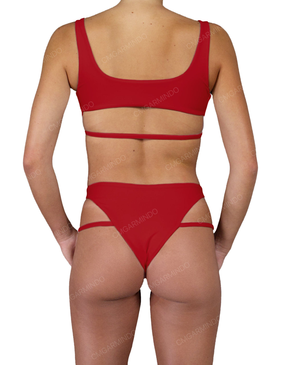 Hip Strap High Waist Bottom
