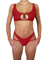 Hip Strap High Waist Bottom