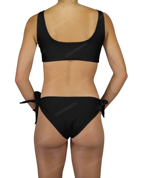Side Tie Low Waist Bottom